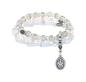 Preview: Weiß - Bead Snake Jelly - Armband von Konplott